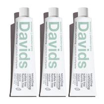 Pasta de dentes Davids Hydroxi sem flúor Nano Hidroxiapatita