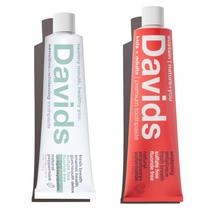 Pasta de Dentes Davids Nano Hydroxi Antiplaque Morango - 2 Unidades de 120ml