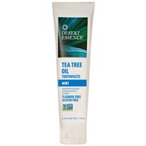 Pasta de Dentes Desert Essence Tea Tree Oil Mint - 185ml Pasta de Dentes Desert Essence Tea Tree Oil Mint - 185ml