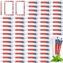 Pasta de Dentes Dimsile Mini Regular Clean Mint - 100 Unidades (5g cada) - Tamanho Viagem Pasta de Dentes Dimsile Mini Regular Clean Mint - 100 Unidades (5g cada) - Tamanho Viagem