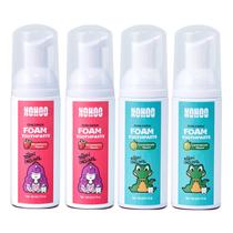 Pasta de Dentes em Espuma NOHOO Kids - Sabor Frutas - 60ml