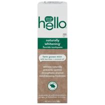 Pasta de dentes hello NAT HLTHY WHTG 140mL Não Artificial