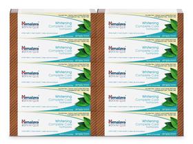 Pasta de dentes Himalaya Botanique Whitening Complete Care 20mL x 10