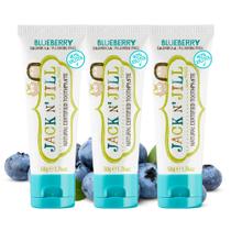 Pasta de dentes Jack N' Jill Natural para crianças sem flúor 50 mL x3