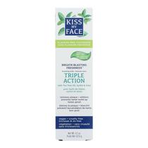 Pasta de Dentes Kiss My Face - Gel de Menta Herbal Tripla Ação (130ml)