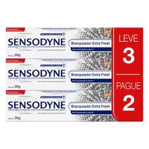 Pasta De Dentes Sensodyne Branqueador Extra Fresh Pacote X 3