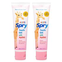 Pasta de Dentes Spry Xylitol Baby Bubble Gum - 60ml (2 Unidades)