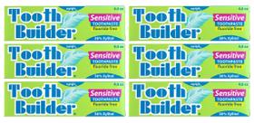 Pasta de dentes Squigle Tooth Builder SLS Free 720 ml (pacote com 6)