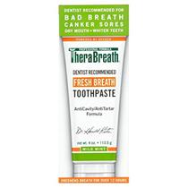 Pasta de Dentes TheraBreath Fresh Breath - Menta Suave 12 Horas (2 x 120ml)