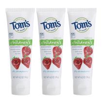 Pasta de dentes Tom's of Maine Anticavity Fluoride Kids 125 ml x3 Pasta de dentes Tom's of Maine Anticavity Fluoride Kids 125 ml x3