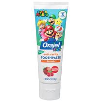 Pasta de dientes Orajel Super Mario Kids con flúor sabor a bayas 119 ml