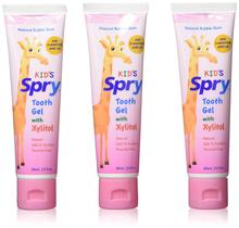Pasta de dientes Spry Natural con Xilitol para bebés, niños pequeños y niños 90mL