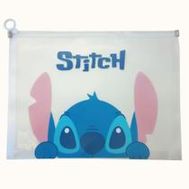 Pasta De Documentos Multiuso Stitch Tamanho A4 Com Ziper Pasta De Documentos Multiuso Stitch Tamanho A4 Com Ziper
