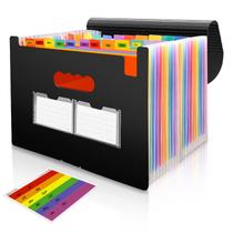 Pasta de documentos Wonwood_Direct 25 compartimentos de alta capacidade