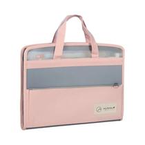 Pasta De Exames A4 Em Lona Com 13 Bolsos, Organizador De Páginas Transparentes, Bolsa De Documentos