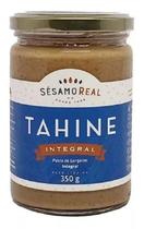 Pasta de Gergelim Tahine Integral Sésamo Real 350g Pasta de Gergelim Tahine Integral Sésamo Real 350g