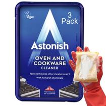 Pasta de limpeza Astonish Oven & Cookware, banheira de 150 g (pacote com 3)