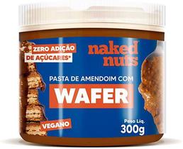 Pasta de Mix de Nuts Amendoim com Wafer de Chocolate 300g Naked Nuts