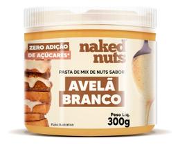 Pasta De Mix De Nuts Avelã Branco Naked Nuts 300g