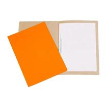 Pasta de Papelão Com Grampo 34cm x 23cm Laranja