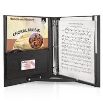 Pasta de Partituras Tutata Choral Music Holder - Preta Pasta de Partituras Tutata Choral Music Holder - Preta
