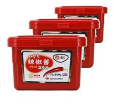 Pasta De Pimenta Gochujang Korean Style Hot 500g - Kit com 3 Pasta De Pimenta Gochujang Korean Style Hot 500g - Kit com 3