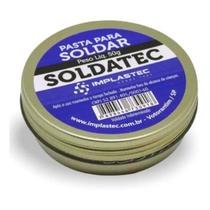 Pasta De Solda Fluxo Pastoso Soldatec 50g Implastec