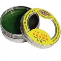 Pasta De Solda Fria Verde Yaxun Yx 338 250g Alto Desempenho