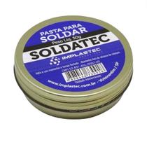 Pasta de Solda Soldatec Fluxo Implastec BGA Pote 50g - Soldagem Metálica Profissional