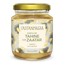 Pasta De Tahine Com Zaatar Castanharia 210g