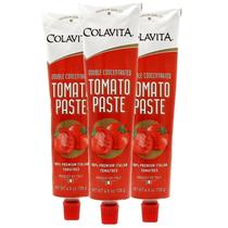 Pasta De Tomate Duplo Colavita Tubo 128G (3 Tubos)