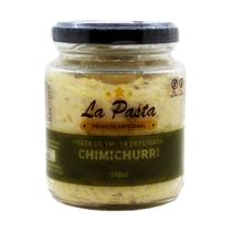 Pasta de truta defumada com chimichurri pote 240ml la pasta