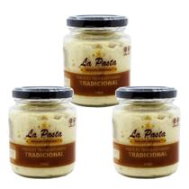 Pasta de truta defumada tradicional pote 240ml la pasta - kit 3 unidades Pasta de truta defumada tradicional pote 240ml la pasta - kit 3 unidades