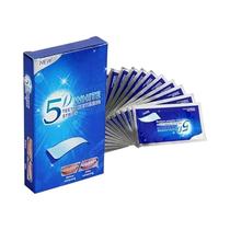 Pasta Dental Clareadora 5D - 7 Sachês com 14 Peças (Branco, Verde e Neutra)