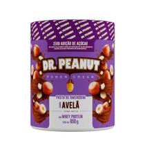 Pasta dr peanut 600g - sabor avelã com whey protein