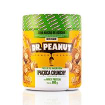 Pasta dr. peanut paçoca com whey protein 600g.