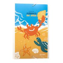 Pasta Elástica A4 Pezinhos Na Areia Ecoplast