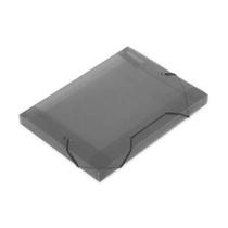 Pasta Elástica Plástica Pequena 1/2 oficio 20mm Polibras Fume