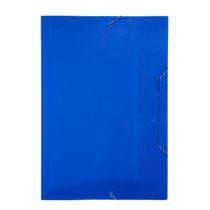 Pasta Elástico Ofício Basic Azul Plascony 235x355mm A4 Pasta Elástico Ofício Basic Azul Plascony 235x355mm A4