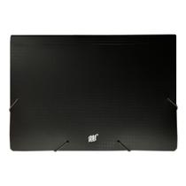 Pasta elastico silicone a 4 com aba preta yes