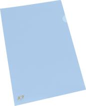 Pasta em L A4 p/ Guardar Papeis e Documentos Cores Pastel Pct c/10 a Escolha