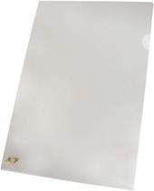 Pasta em L A4 - pacote com 10 unidades - Cristal - 1134 - ACP