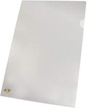Pasta em L A4 - pacote com 10 unidades - Cristal - 1134 - ACP