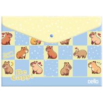 Pasta Envelope A4 BE CAPY com Botão Azul Pacote com 10 Pasta Envelope A4 BE CAPY com Botão Azul Pacote com 10