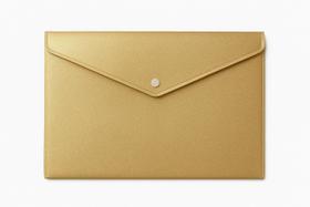 Pasta Envelope A4 Glittler Polibras Ouro Pasta Envelope A4 Glittler Polibras Ouro