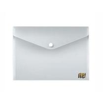 Pasta Envelope Cristal Com Botão A4 Yes Polipropileno Pasta Envelope Cristal Com Botão A4 Yes Polipropileno