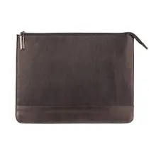 Pasta envelope de couro masculina Bruno