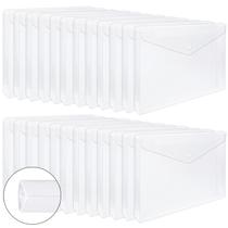 Pasta Envelope EOOUT 24 unidades Transparente Expansível para A4 Pasta Envelope EOOUT 24 unidades Transparente Expansível para A4