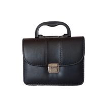 Pasta Executiva Bolsa Ccb Mini Infantil Preto Liso Ap R1728