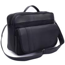 Pasta Executiva Bolsa Transversal Masculina Pasta p/ Notebook 14 Poleg. Maleta Social Pasta Carteiro
